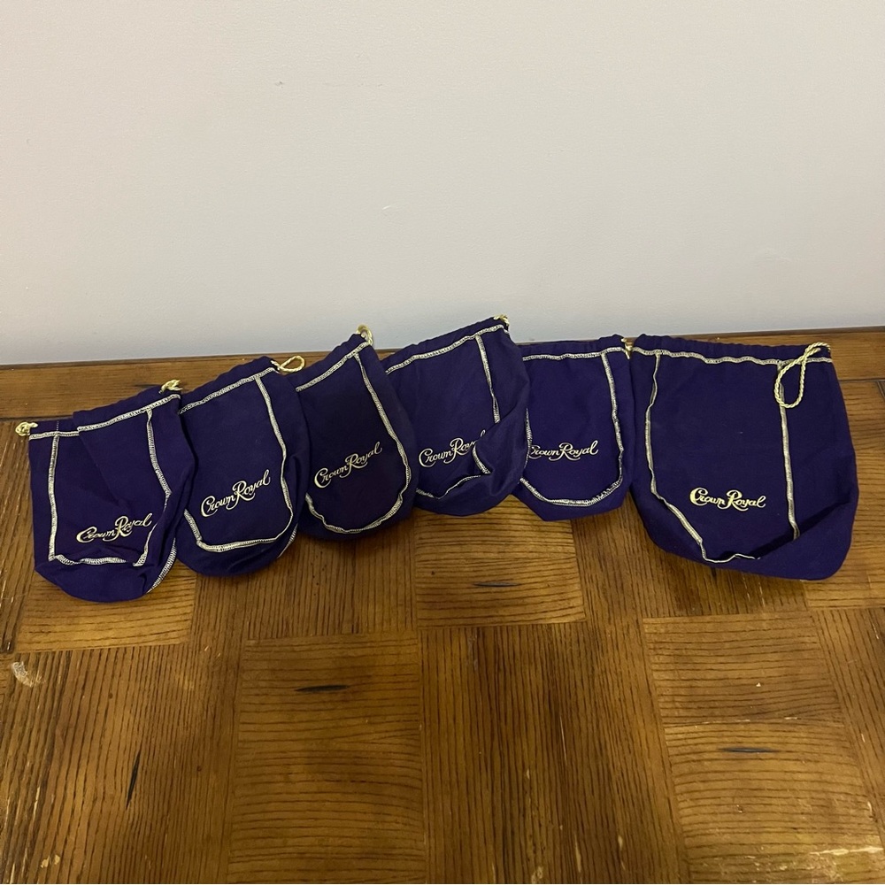 Crown Royal Bags Purple